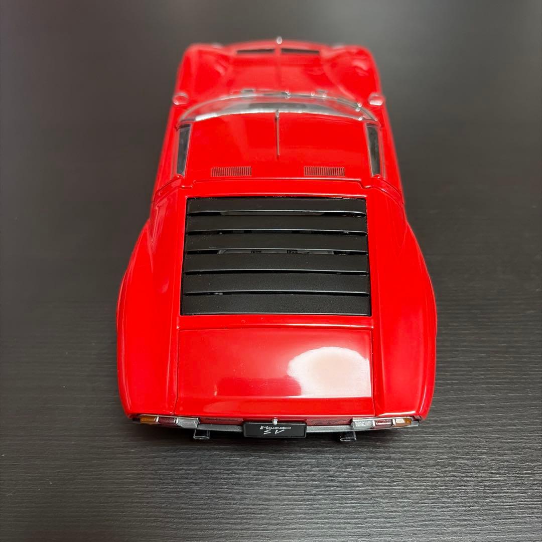 京商 1/18 ランボルギーニミウラ P400 SV レッド