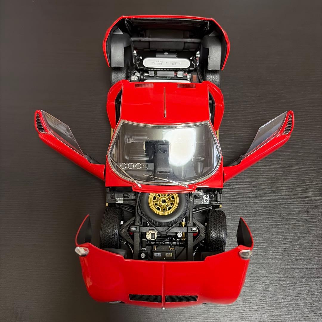 京商 1/18 ランボルギーニミウラ P400 SV レッド