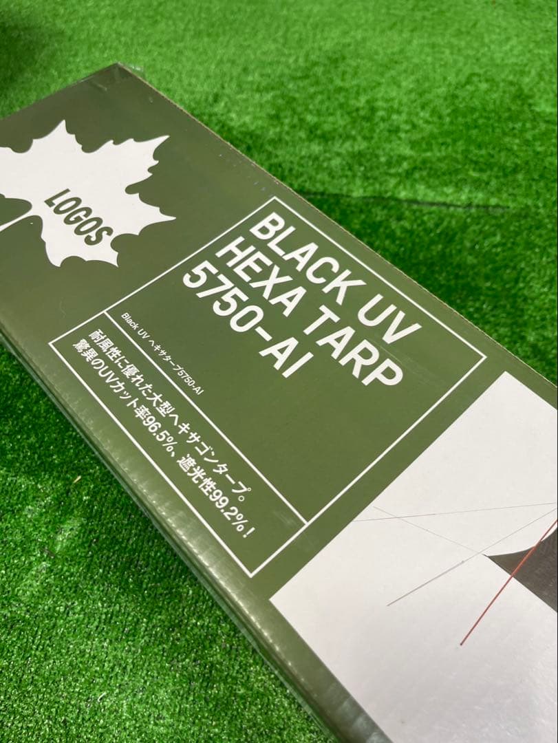 テント・タープ LOGOS BLACK UV HEXA TARP 5750-AI