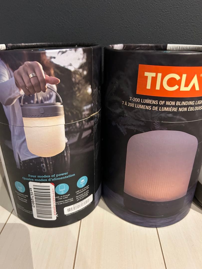 廃盤希少　ティクラ　TICLA ランタン２個セット　グッドラヴランタン