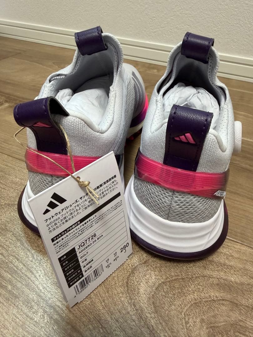 adidas アディゼロ ZG BOA 28cmアディダス ゴルフシューズ