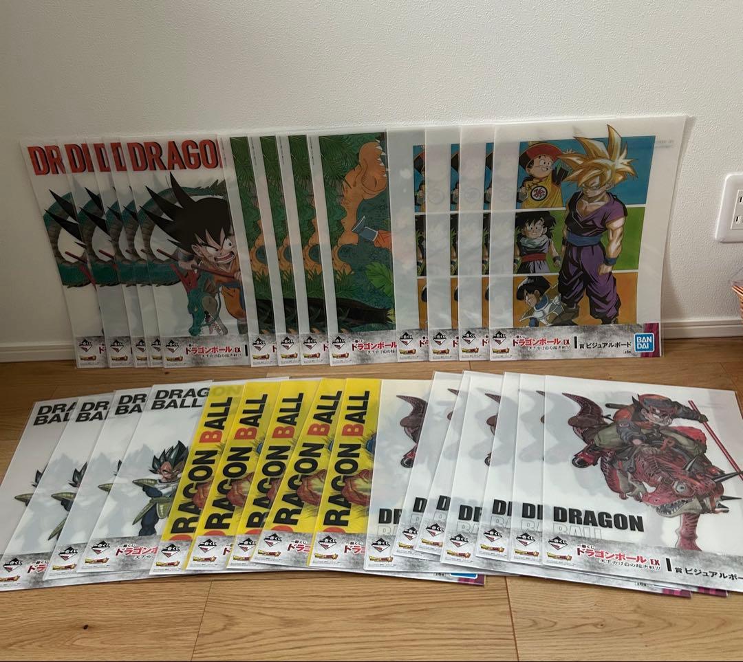 み*や様 一番くじ　ドラゴンボール　ビジュアルシート　アクリルスタンド　まとめ売