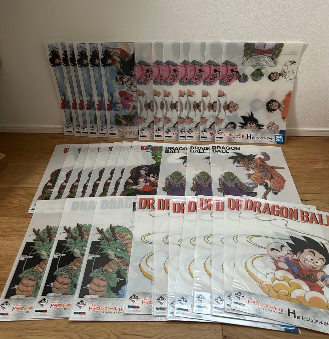 み*や様 一番くじ　ドラゴンボール　ビジュアルシート　アクリルスタンド　まとめ売
