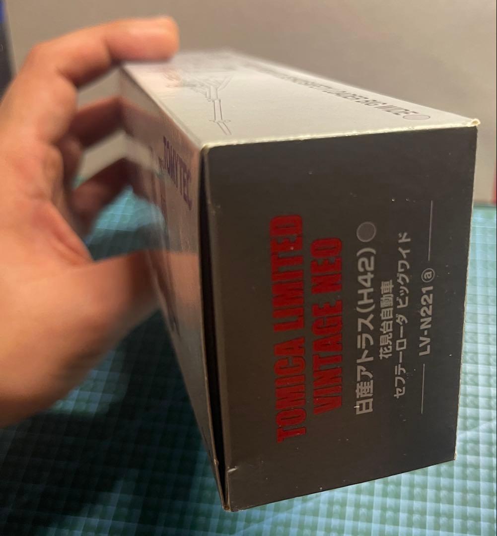 TOMYTEC LV-N221 トラックミニカー花見台 積載車 中古美品