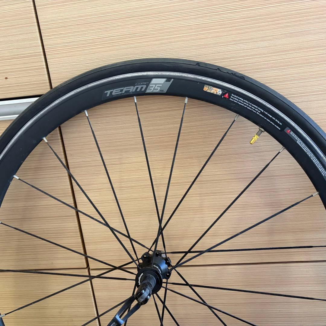 VISION TEAM 35 SL 完組ホイール前後セット　11s 10s 9s
