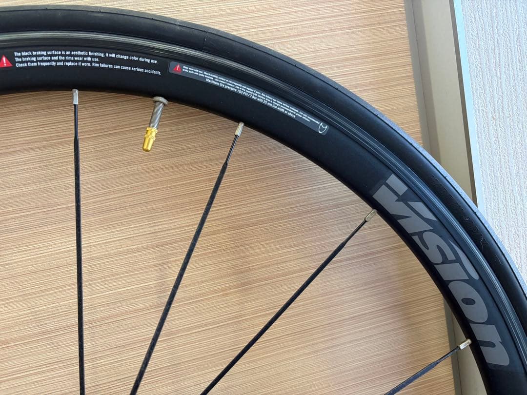 VISION TEAM 35 SL 完組ホイール前後セット　11s 10s 9s