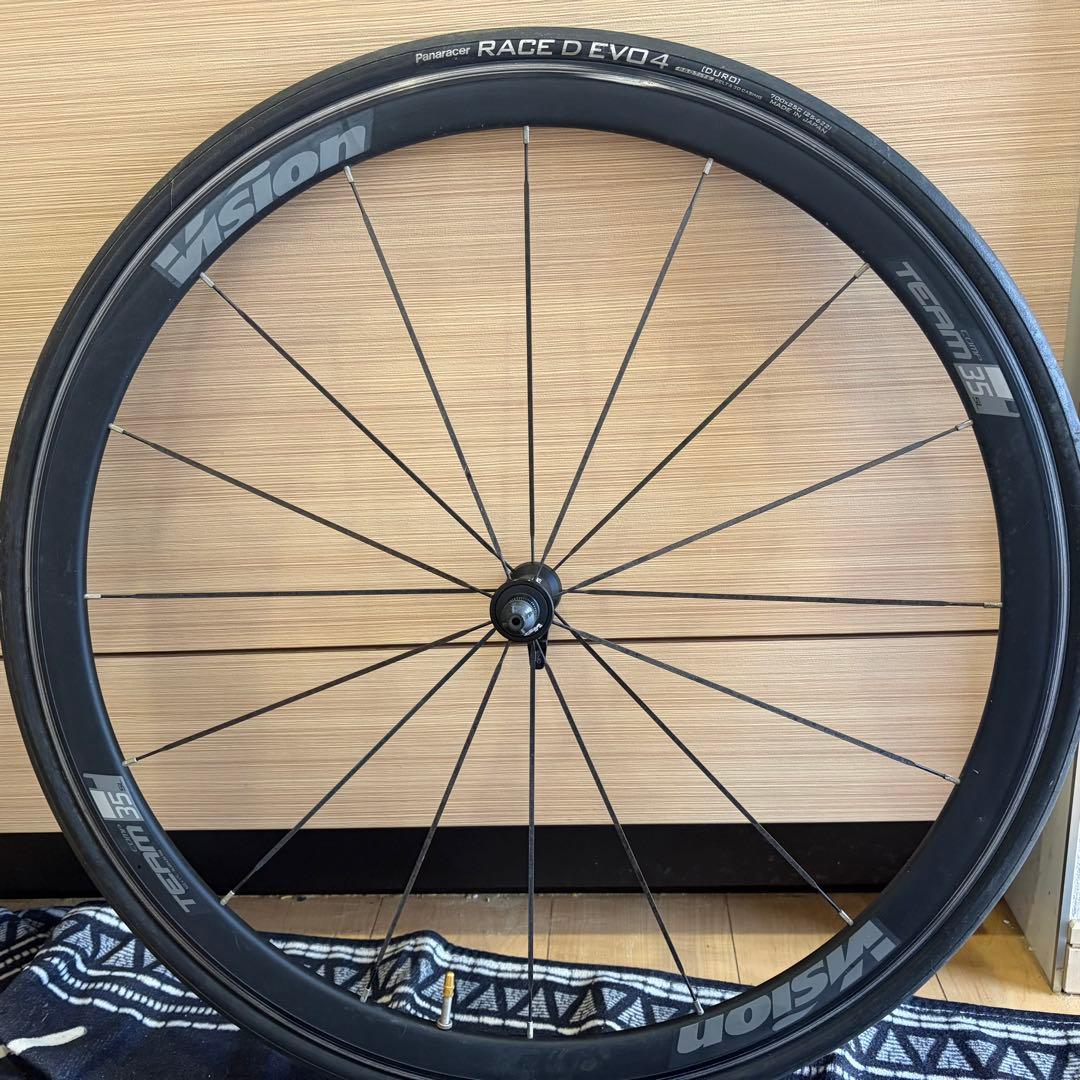 VISION TEAM 35 SL 完組ホイール前後セット　11s 10s 9s