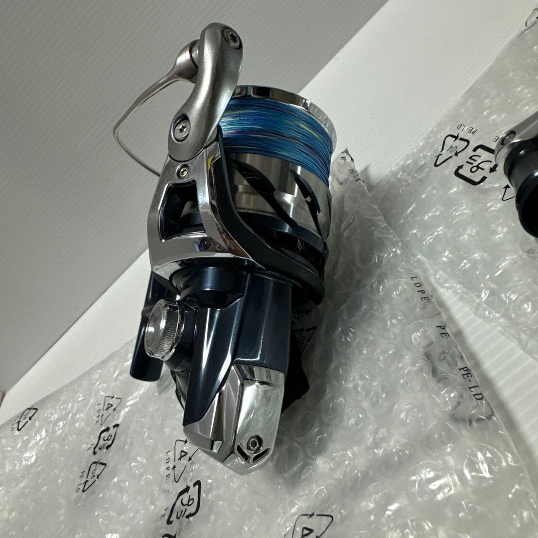 未使用　ツインパワーsw 6000 HG ゴメクサス　リールスタンド　2点セット