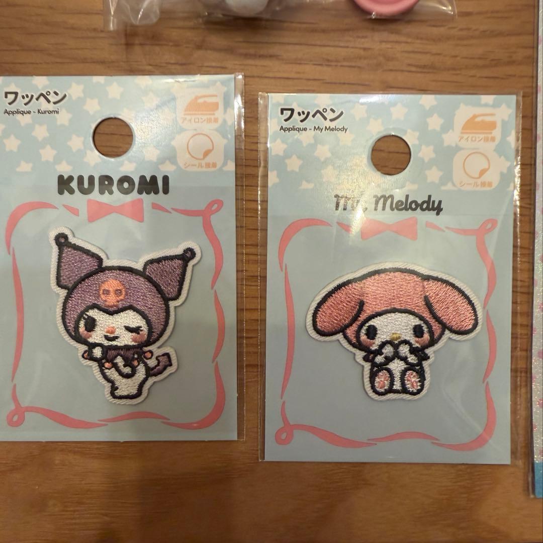 サンリオ　クロミ　マイメロ　ウォーターシール　カラフルキャンディーチャーム
