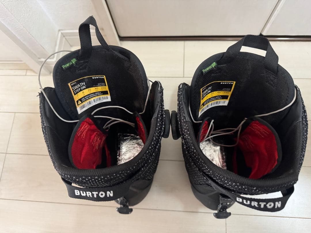 希少！BURTON SWATH ダブルBOA STEP ON バインセット！