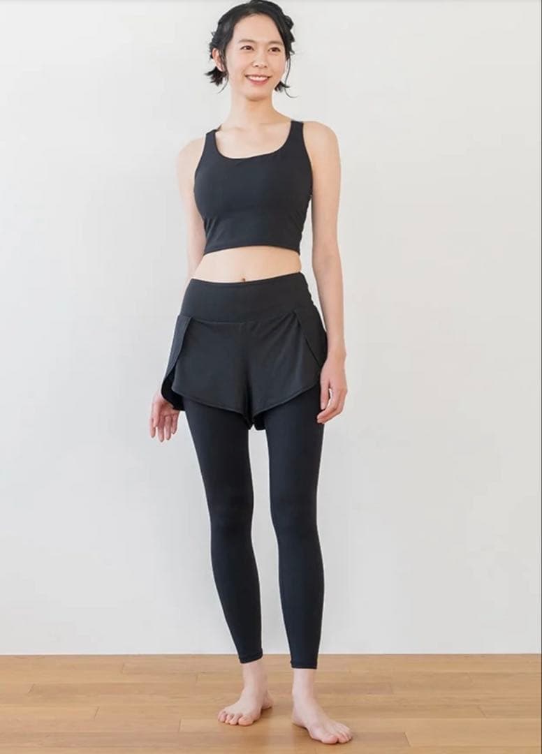 美品‼︎ショートパンツ付きレギンス　　Sサイズ