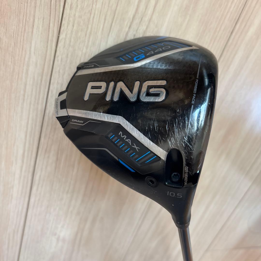 PING G440MAX ドライバー ヘッドカバー付き