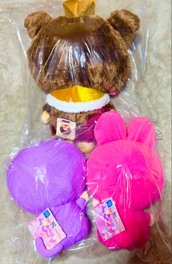 モンチッチ　BIGぬいぐるみ　マイメロディ　クロミ　チムたん　サンリオ　非売品