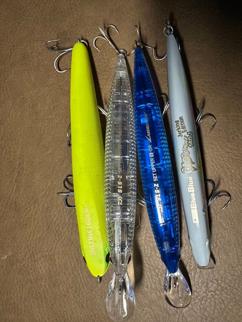シーバス、青物プラグセット