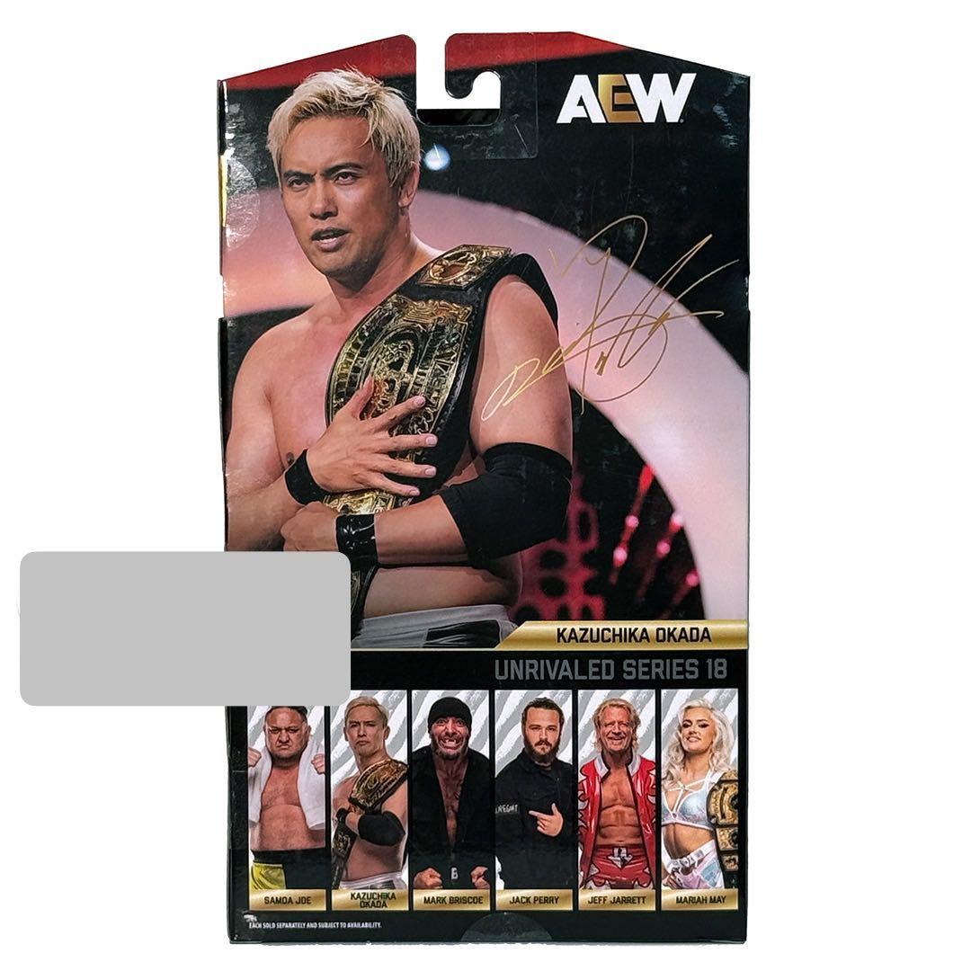 AEW unrivaled オカダ・カズチカ フィギュア