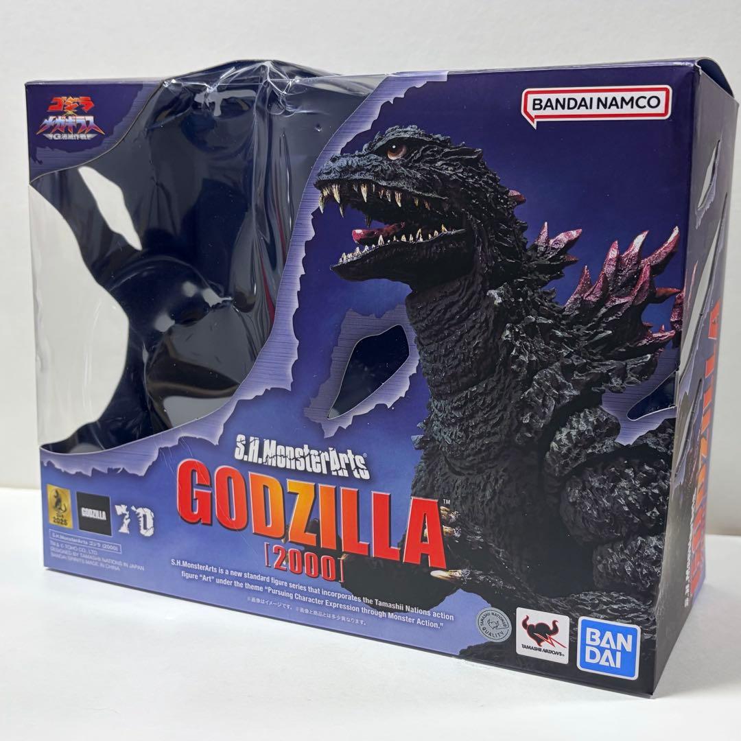【箱潰れ・新品】S.H.MonsterArts ゴジラ (2000)