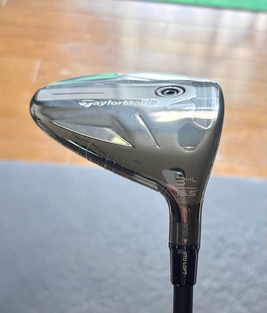 ◇希少・新品◇テーラーメイド Qi35 FW▽3HL◇純正BK TM60(S)