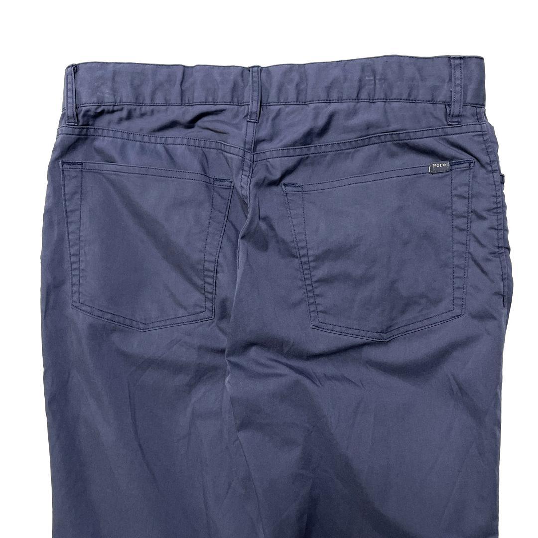 古着 ポロ ゴルフ ラルフローレン ストレッチパンツ W30 L32 ネイビー