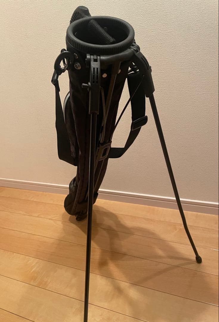 XXIO ゴルフ　スタンドバッグ ブラックチェックサブバッグ　美品