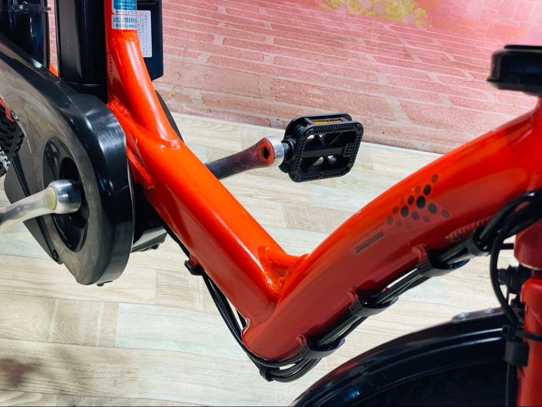 ZK3705 電動自転車 ブリヂストン アンジェリーノ 子供乗せ 20インチ