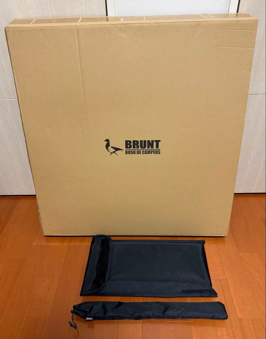 BRUNT ポップアップテント グランドシート かちあげポール セット【未使用】