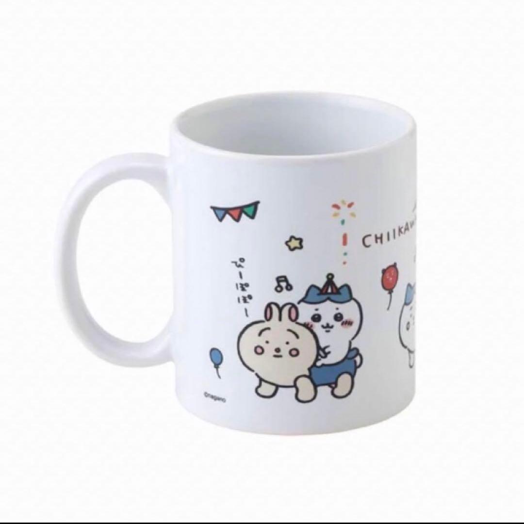 ちいかわらんど　マグカップ＆グラス　ちいかわ　ハチワレ　うさぎ　ぴーぽぽ