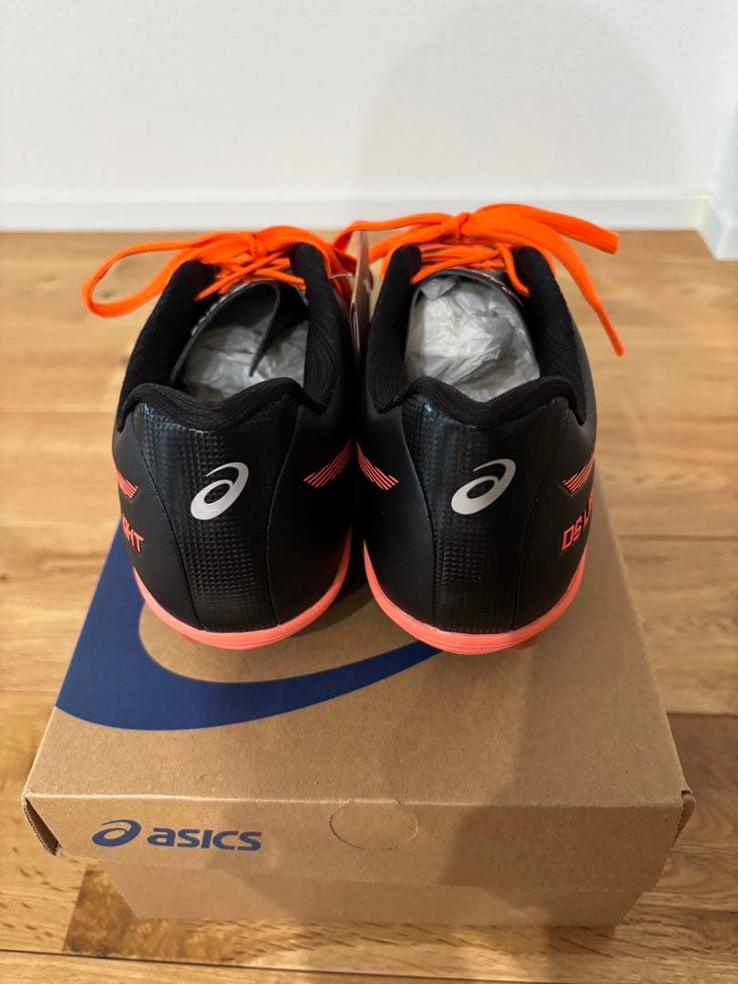 【新品】ASICS DS LIGHT ジュニアサッカースパイク ブラック23cm