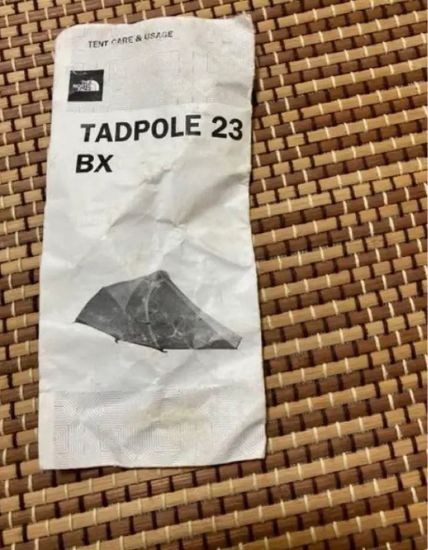 THE NORTH FACE TADPOLE 23 BX 希少　激レア