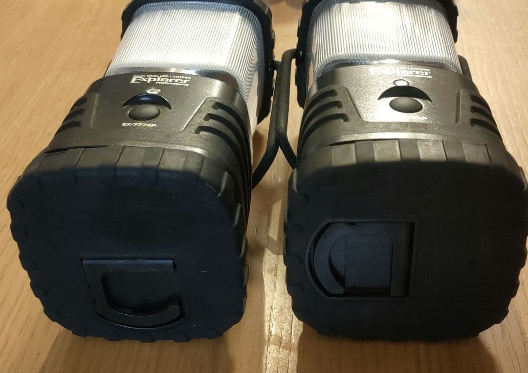 GENTOS EX-777XP LEDランタン 2個セット　電池付き