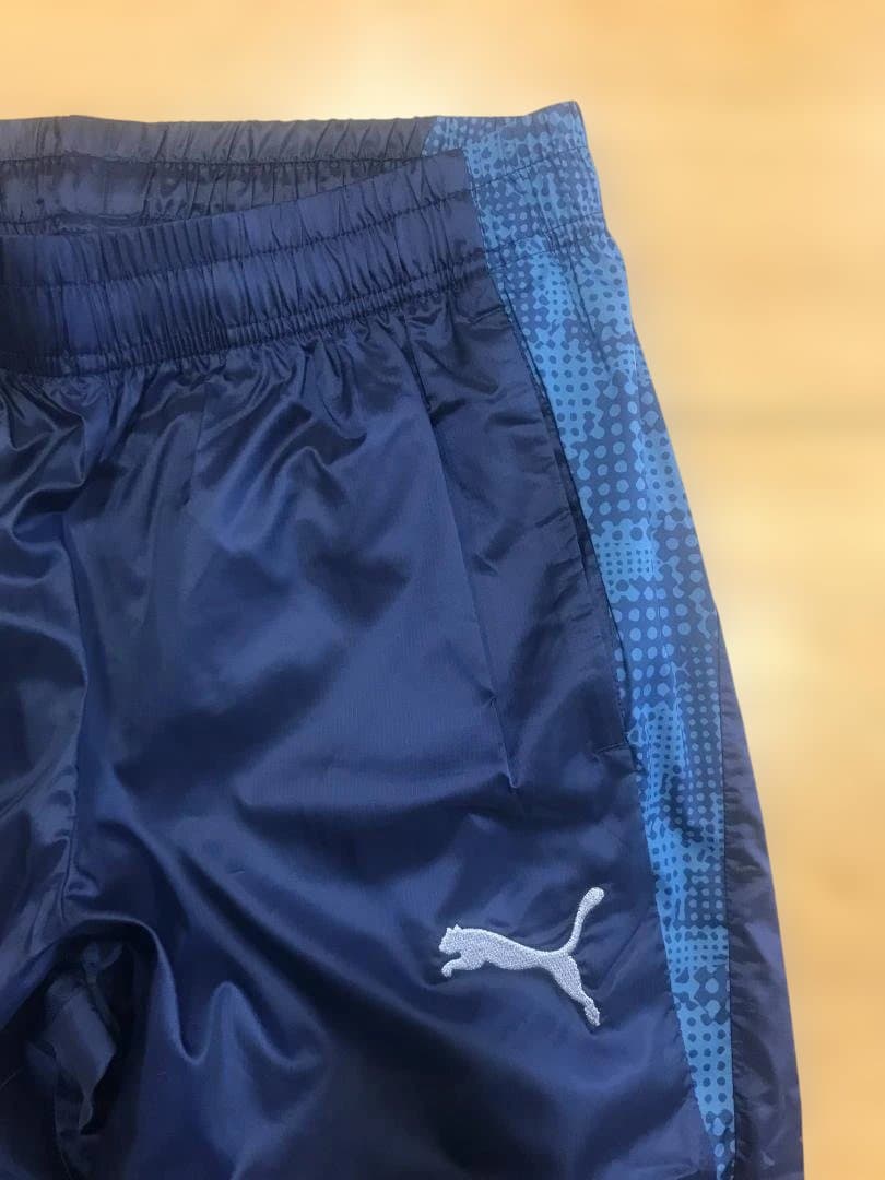 PUMA ジップアップ ドライセル ピステ 上下セット ネイビ　ＸＬサイズ