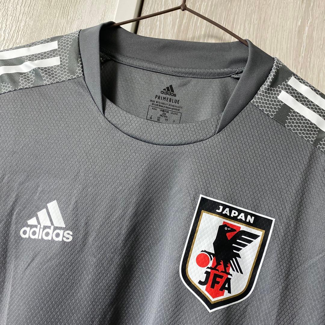 adidas 日本代表 JFA グレー シャツ