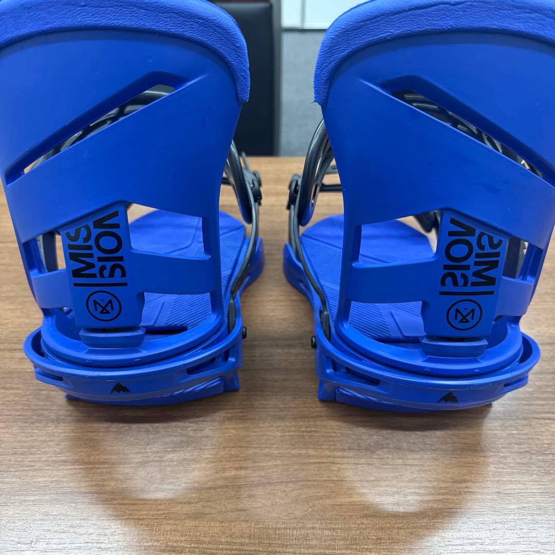 Burton Mission スノーボードビンディング ブルー