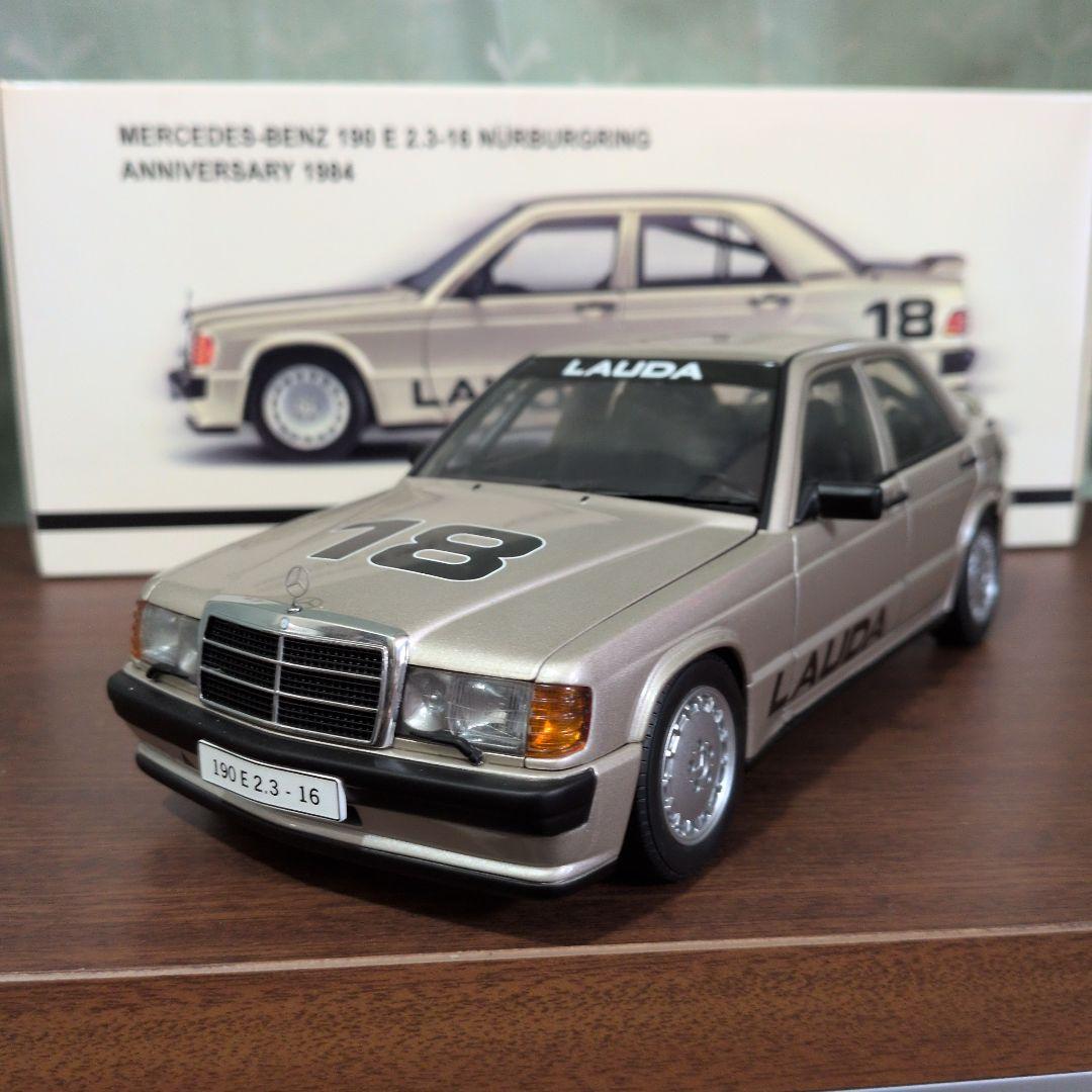 オートアート　ベンツ 190 E 2.3-16　ニュルブルクリンク　1/18