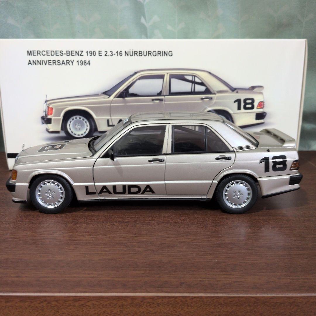 オートアート　ベンツ 190 E 2.3-16　ニュルブルクリンク　1/18