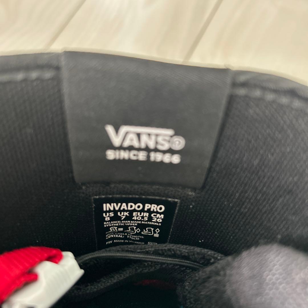 Vans Invado Pro スノーボードブーツ ブラック