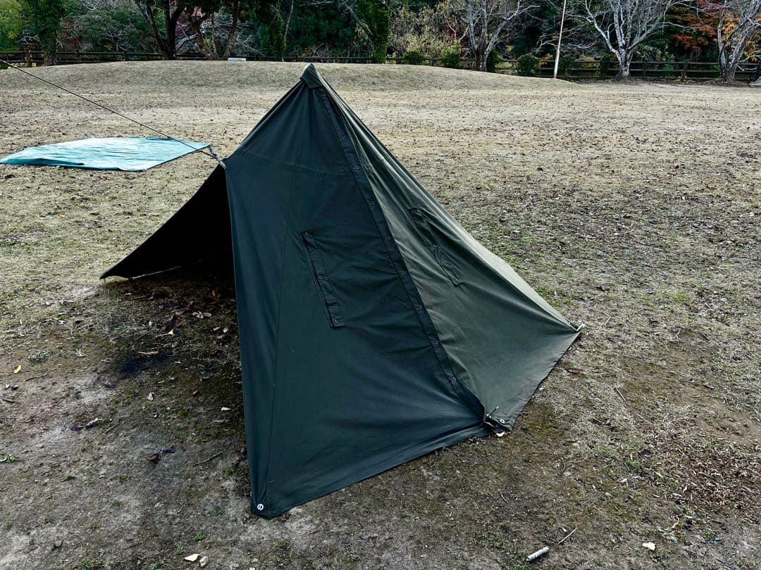 ポーランド軍幕(加工品)サイズ3 uesd
