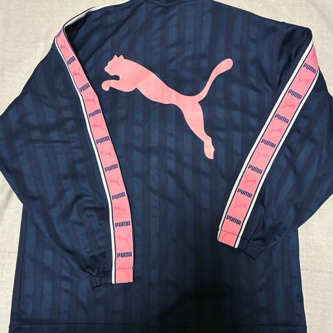 【美品】PUMA ジャージ　プージャ　上下　SS ピンク ネイビー y2k