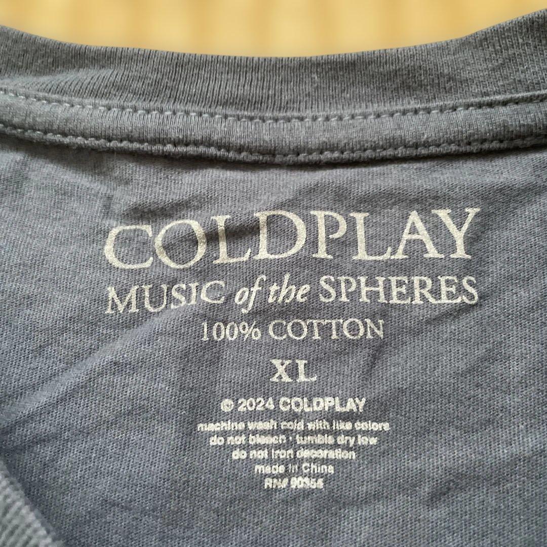 COLDPLAY バンドTシャツ コールドプレイ ツアーTシャツ