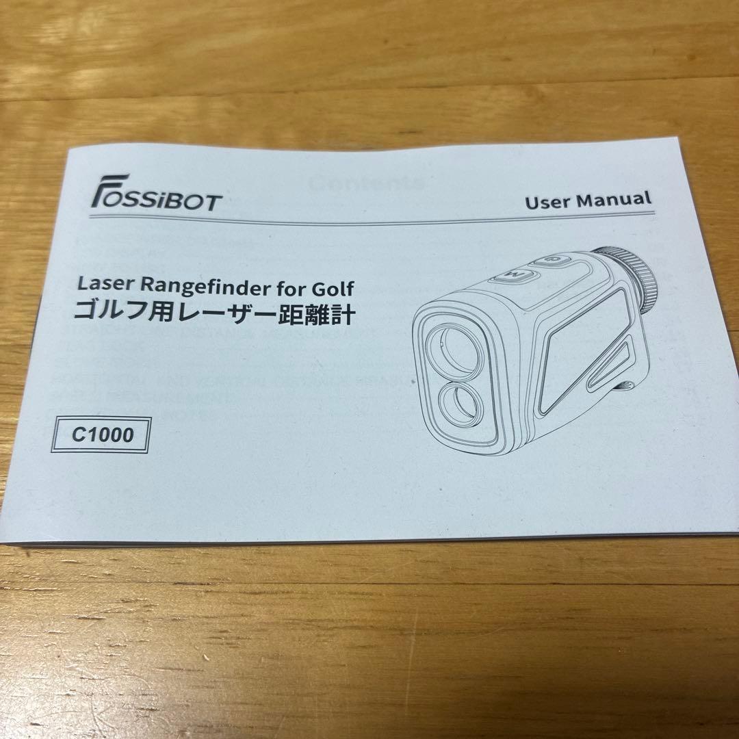 Fossibot C1000 ゴルフ用距離計 ホワイト