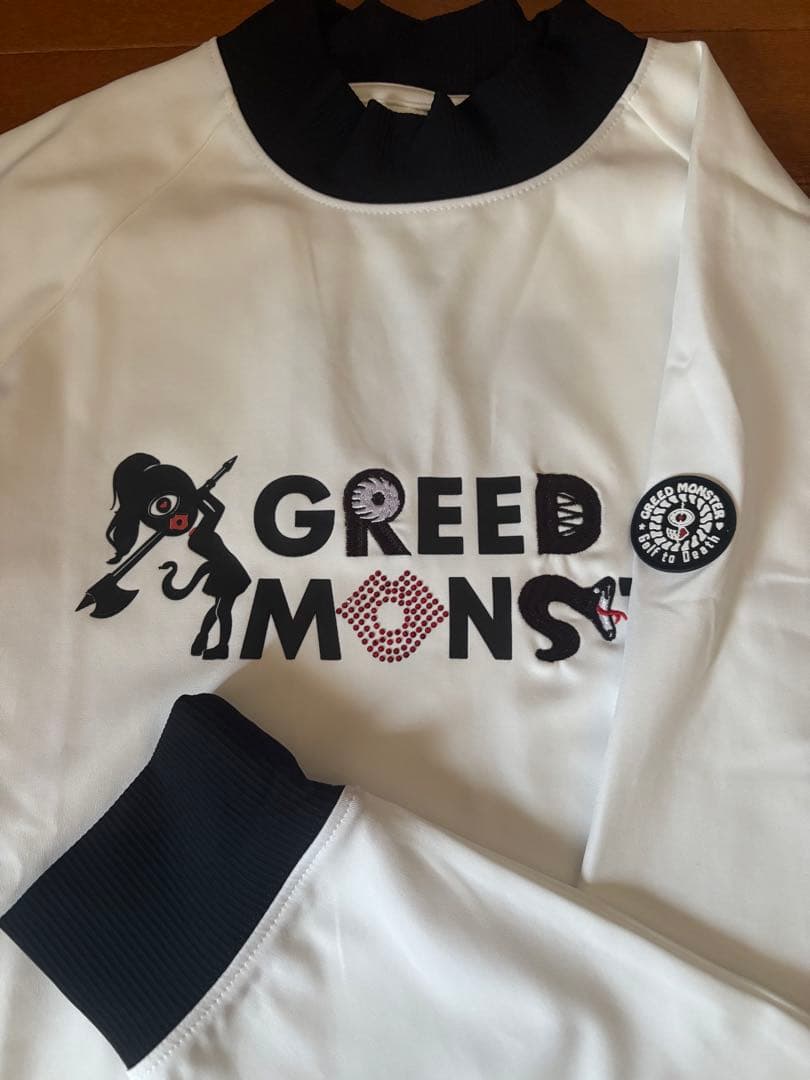 GREED MONSTER 長袖シャツ モックネック