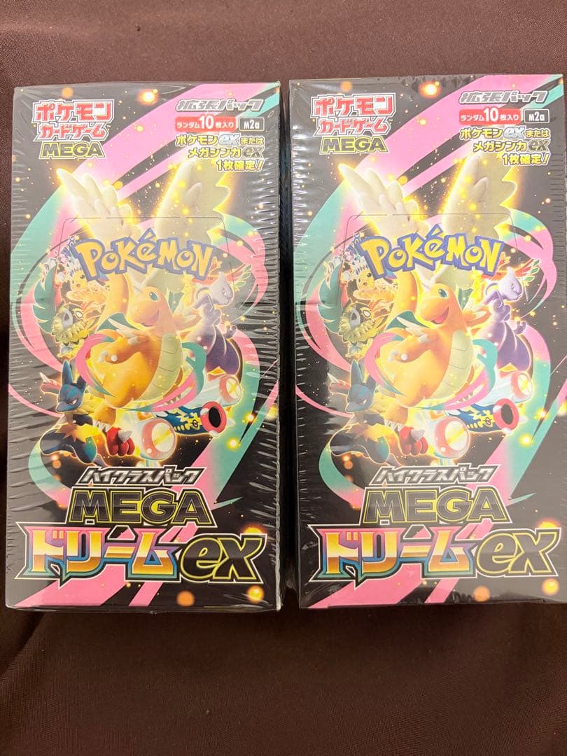 ポケモンカード インフェルノX テラスタルフェス　メガドリーム　他未開封BOX