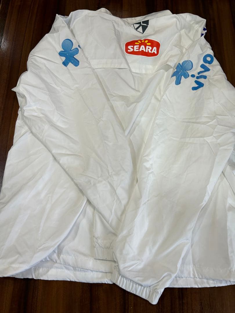 超貴重‼️ブラジル代表•スタッフ支給品（スポンサー入） ホワイトUS−L