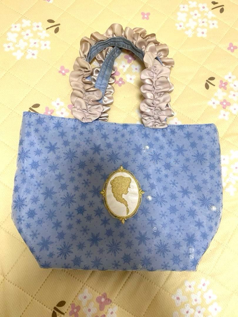 【最終価格】アナと雪の女王 エルサ バッグ ミニうちわ アクリルキーホルダー