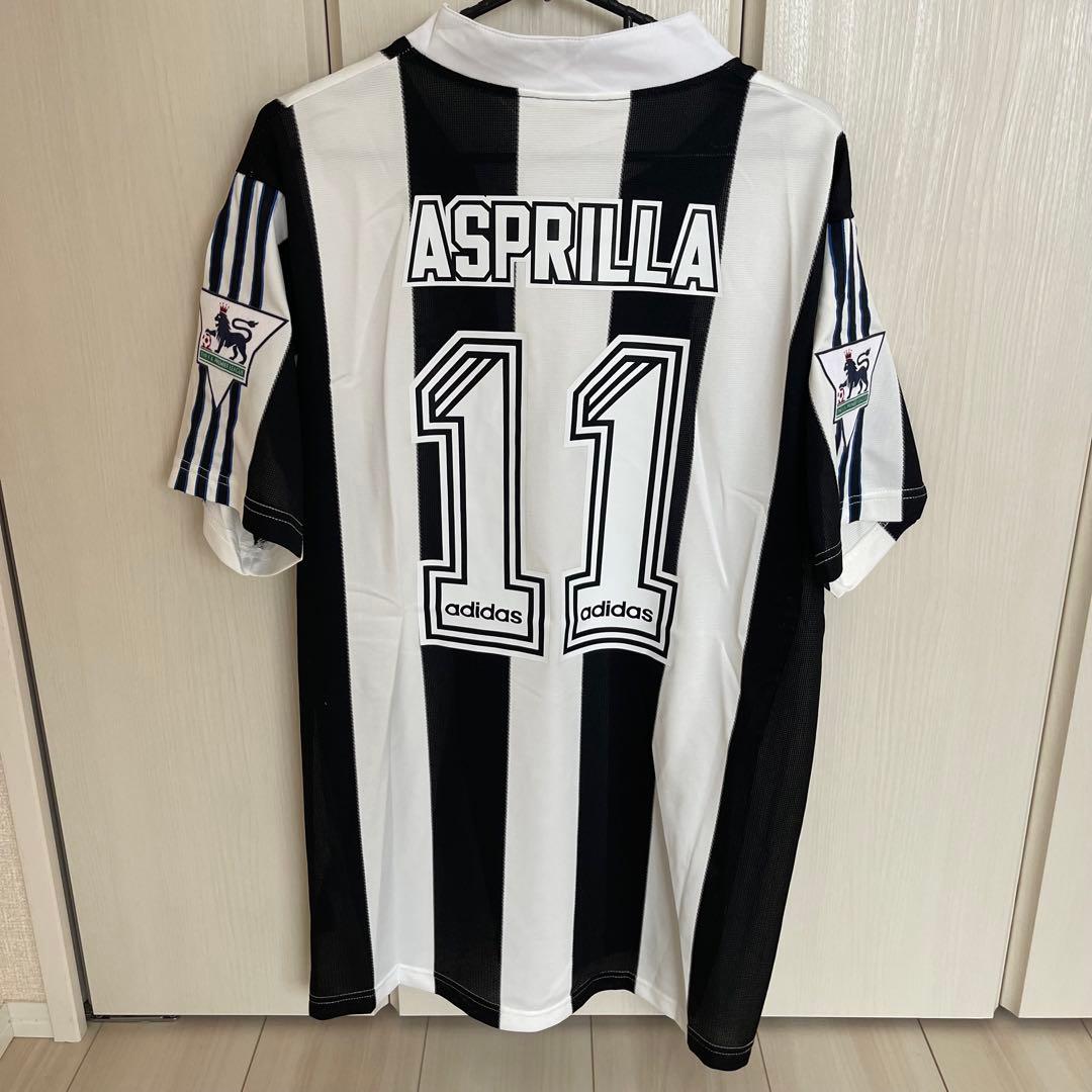 ニューカッスル1995/97サッカーユニフォームブラウンエール