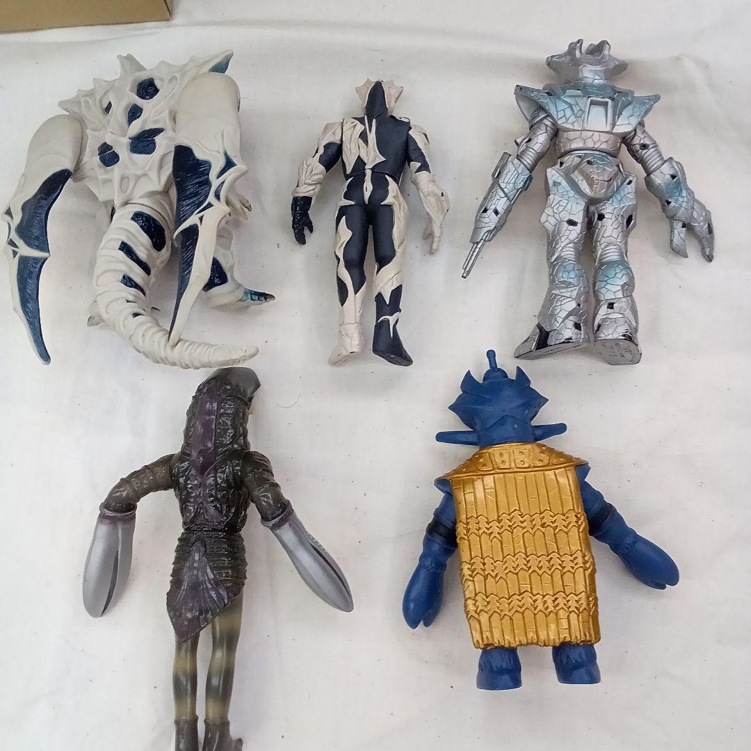【OH256】ウルトラマンシリーズ 怪獣ソフビフィギュアまとめ売り5体セット