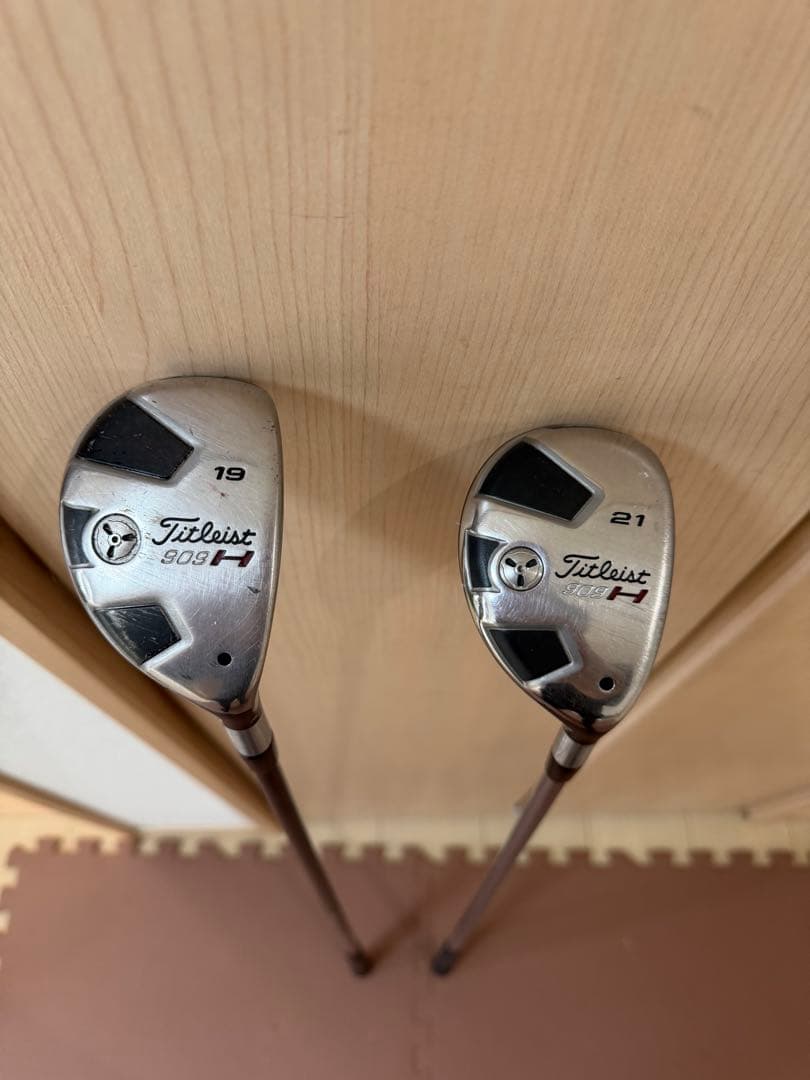2本セット　Titleist 909H ユーティリティクラブ 19度 21度