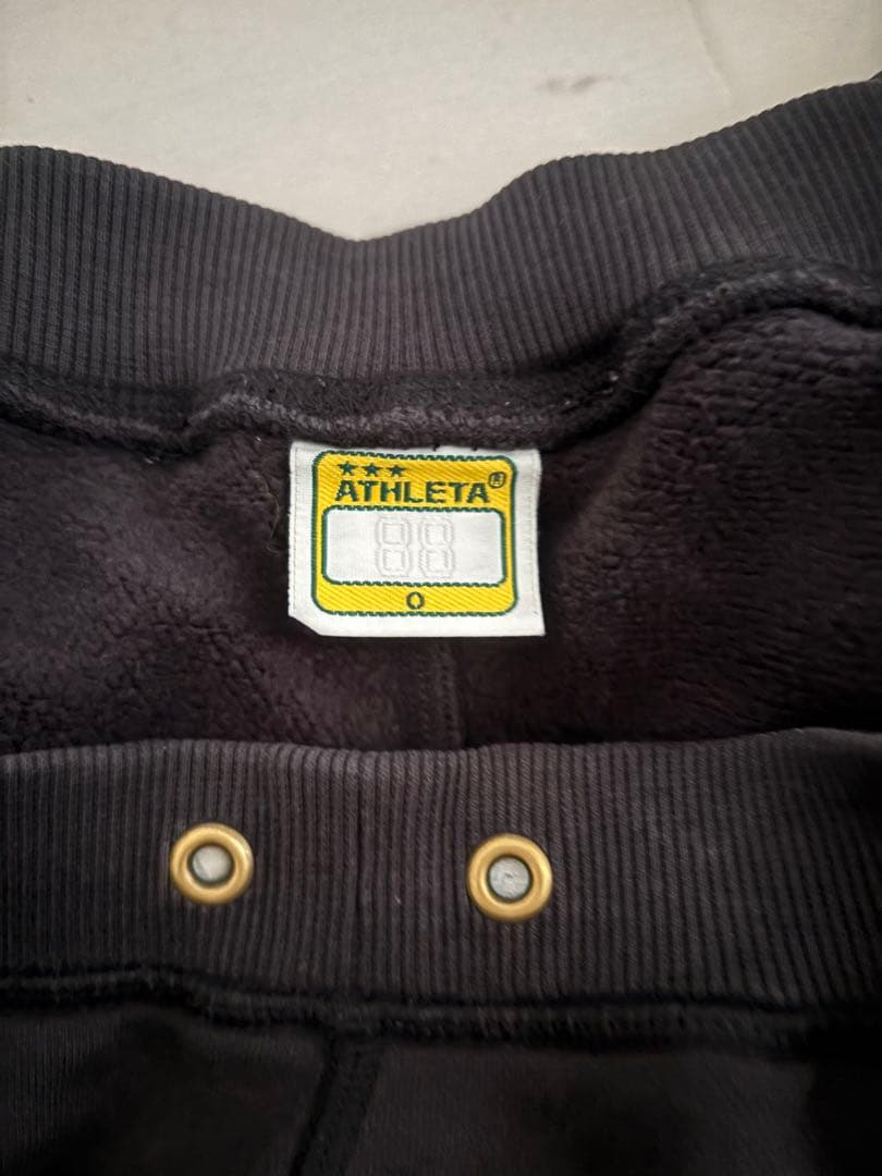 上下セット☆セットアップ☆ATHLETA フルジップパーカー 上下Oサイズ 黒