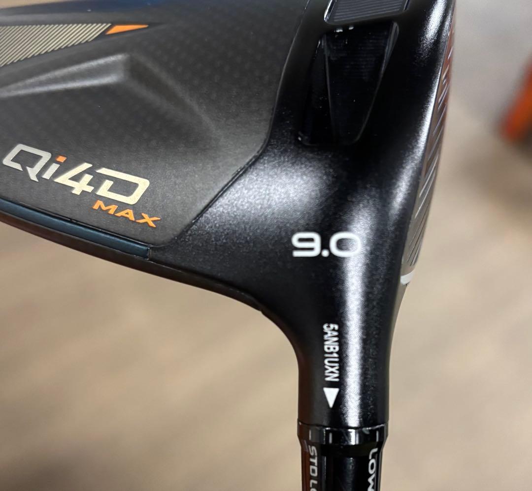 Qi4D MAX ドライバー 9.0度 REAX MR50S