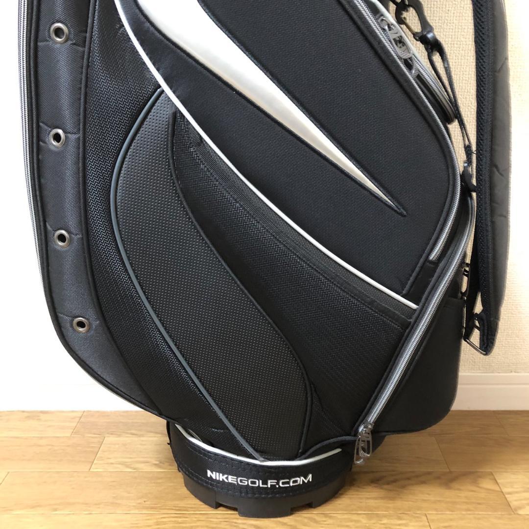 【美品・希少】 NIKE ナイキ ゴルフ キャディバッグ 6分割 カート型