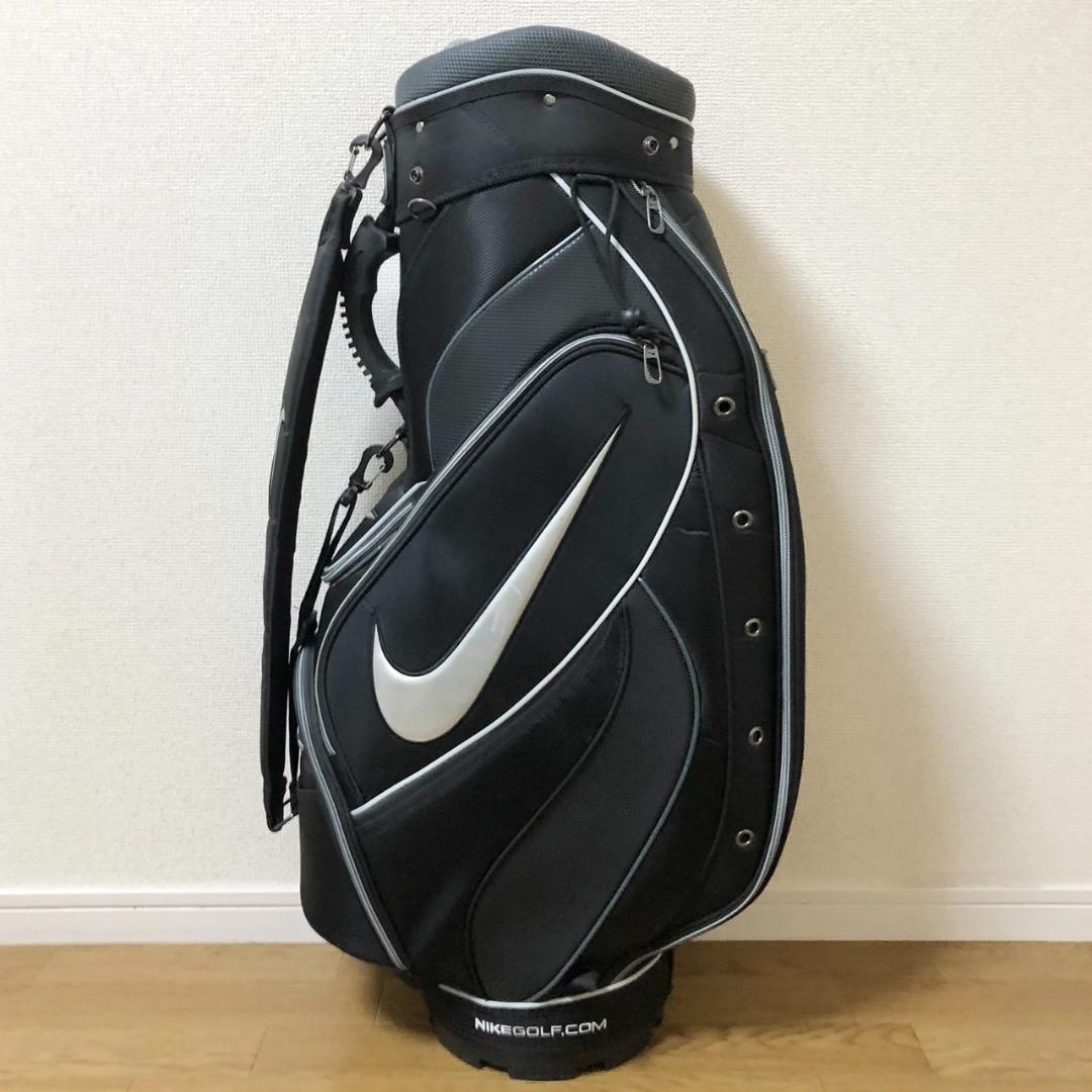 【美品・希少】 NIKE ナイキ ゴルフ キャディバッグ 6分割 カート型